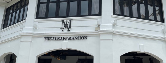 Alkaff Mansion is one of KL/SG.