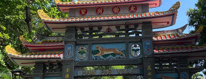 Haw Par Villa is one of Serene's favorite places.