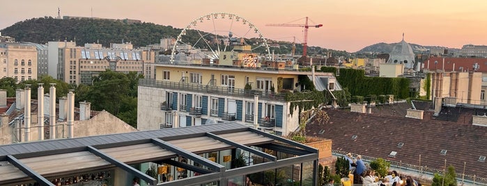 High Note Skybar is one of Budapest.