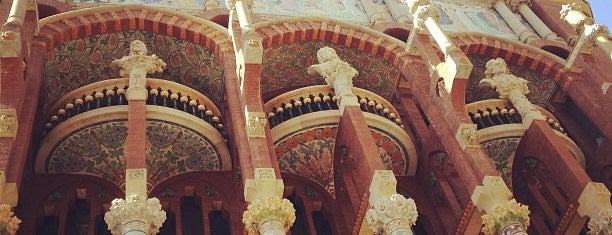 Palau de la Música Catalana is one of Barcelona Barcelona.