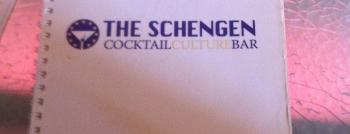 The Schengen Cocktail Culture Bar is one of Belgium - BAR.