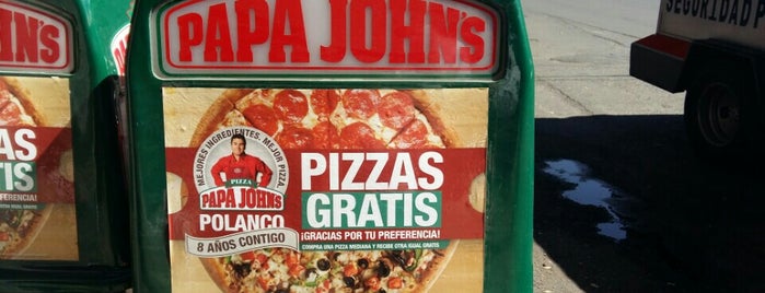 Papa John's Pizza is one of Tarjeta de Restaurantes.