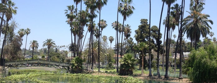 Echo Park Lake is one of LAX × Art × Culture.