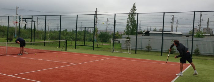Теннисный клуб «Хасанская 19» is one of 🏤.