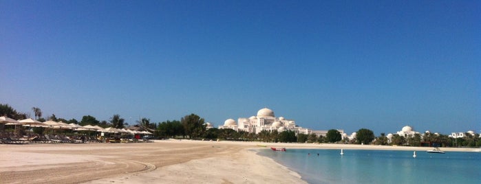 Emirates Palace Beach شاطئ قصر الإمارات is one of 2016 - DXB.