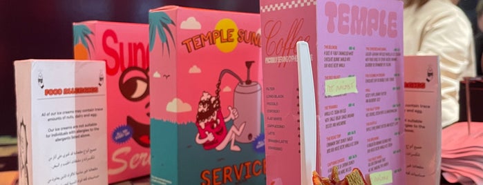 Temple Creamery is one of Coffee & Dessert & Books | Kahve & Tatlı ☕️🍮🍫📚.