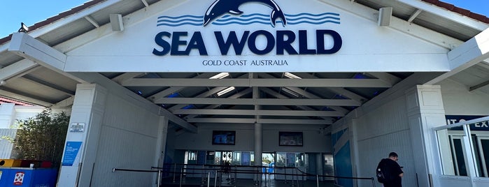 Sea World is one of Aud.