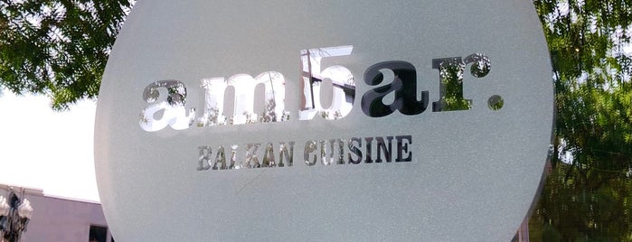 Ambar is one of DC Restaurants.