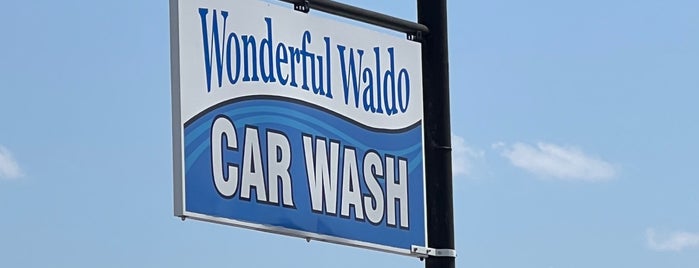 Wonderful Waldo Car Wash is one of Signage.