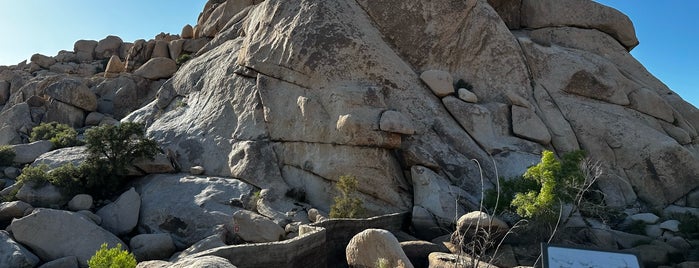 Barker Dam is one of palm springs.