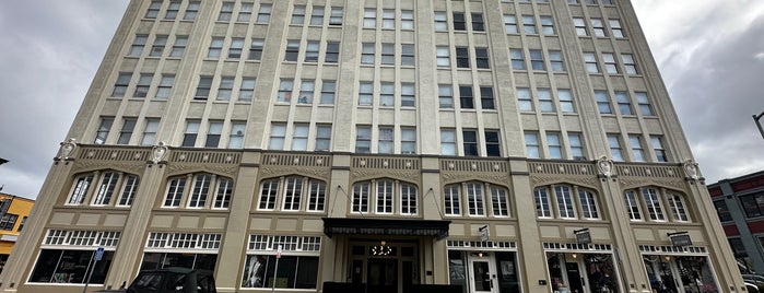 The Commodore Hotel Astoria is one of Goonies (Astoria and Cannon Beach, OR).