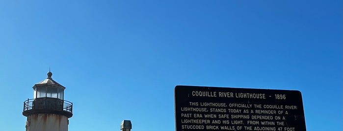 Coquille River Lighthouse is one of PNW + no cal.