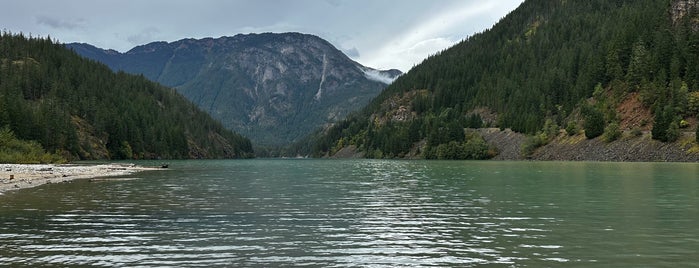 Diablo Lake is one of Seattle + Portland.