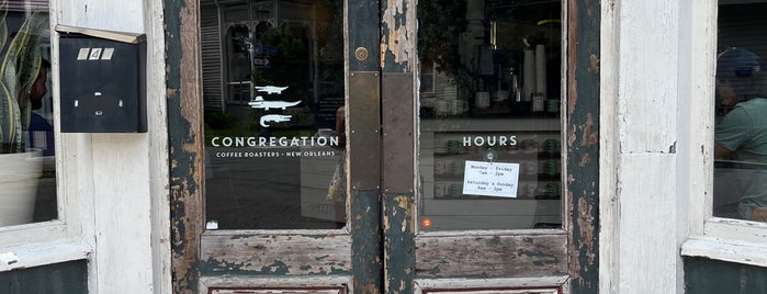 Congregation Coffee Roasters is one of Nawlins.