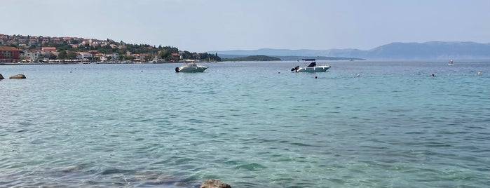 Njivice beach is one of 78. Rijeka & Krk.