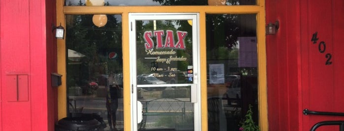 Stax is one of Moscow, Idaho.