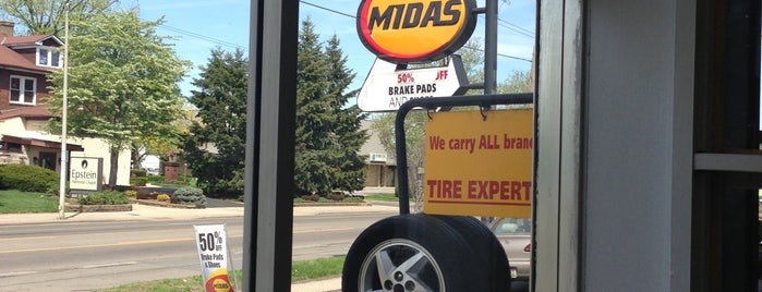 Midas Auto Service & Tire is one of Orte, die Mark gefallen.