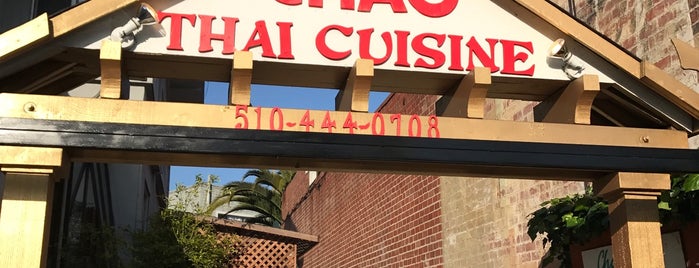 Chao Thai is one of Oakland.
