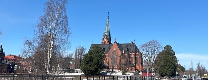 Kyrkbron is one of Umeå.
