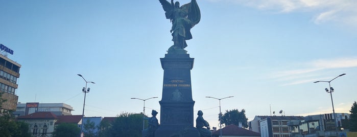 Spomenik Kosovskim junacima is one of Krusevac.