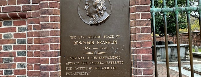 Christ Church Burial Ground is one of The Philadelphia Pass.