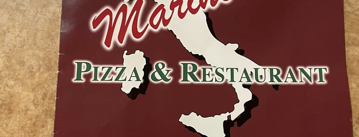 Marino's Flying Pizza is one of Alb.
