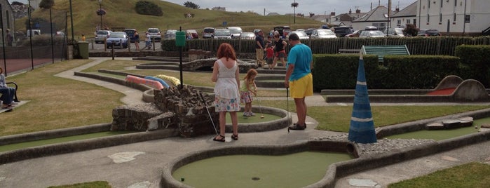 Crazy Golf is one of Bude.
