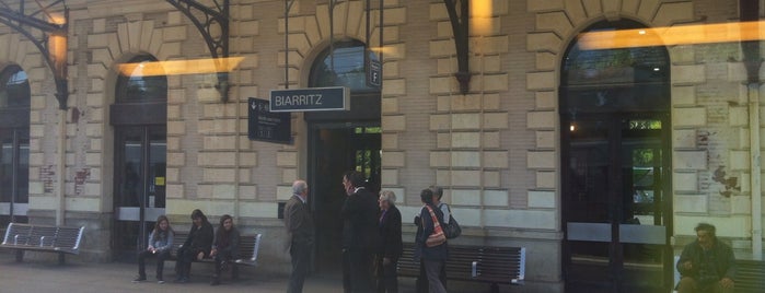 Gare SNCF de Biarritz is one of PAST TRIPS.