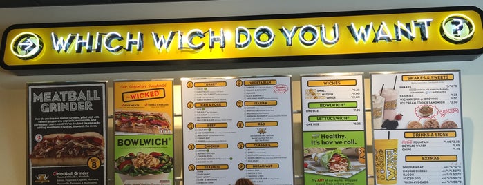 Which Wich is one of Tempat yang Disukai Steve.