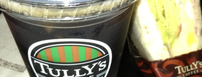 TULLY'S COFFEE 赤坂ツインタワー本館店 is one of 電源のないカフェ（非電源カフェ）.