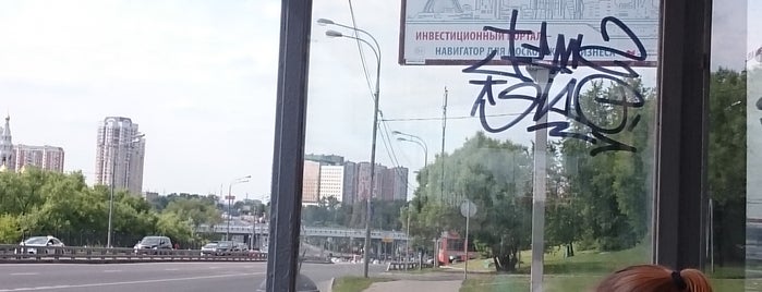 Остановка «Улица Лобачевского, 96» is one of Остановки ЗАО 1.