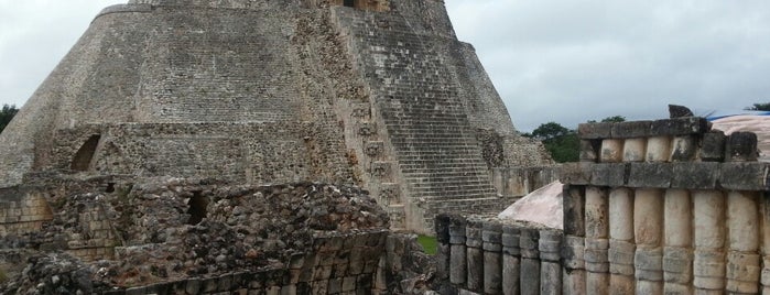 Zona Arqueológica de Uxmal is one of UNESCO World Heritage Sites (Mexico).