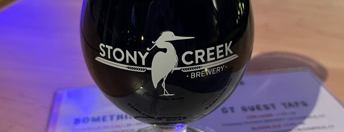 Stony Creek Brewery is one of NE Brewery Tour.