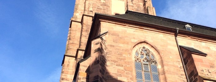 Heiliggeistkirche is one of Heidelberg/ Germany.