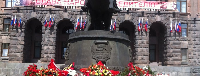 Памятник маршалу Г.К. Жукову is one of Ек.