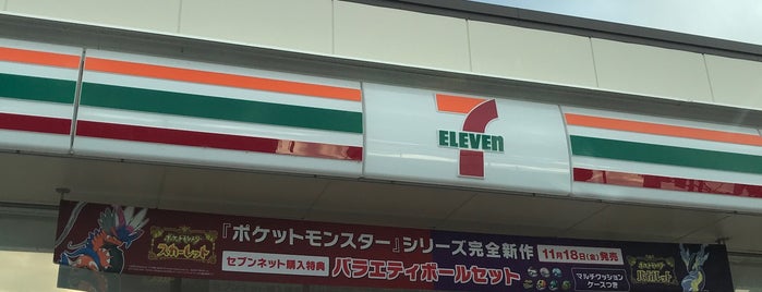7-Eleven is one of 知多半島内の各種コンビニエンスストア.