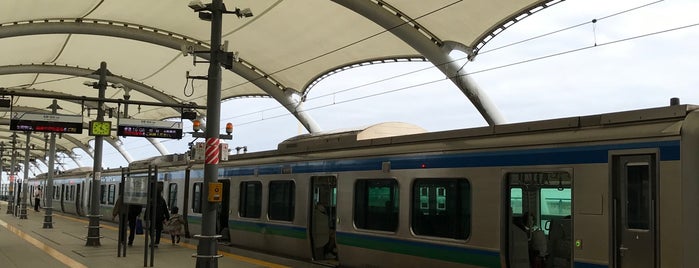 Sendai Airport Station is one of 鉄道むすめラリー.