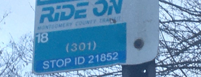 Ride on Montgomery County Transit Stop ID 21852 is one of created part 2.