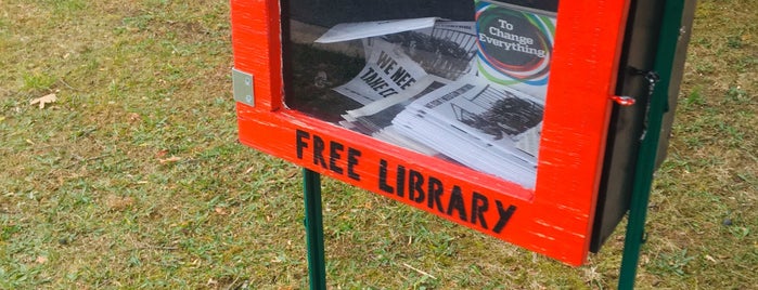 RED AND BLACK FREE LIBRARY is one of created.
