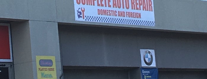COMPLETE AUTO REPAIR DOMESTIC AND FOREIGN is one of created.