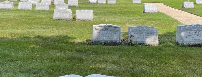 Glen Oak/Oakridge Cemetery is one of Illinois, Indiana, Ohio, Michigan.