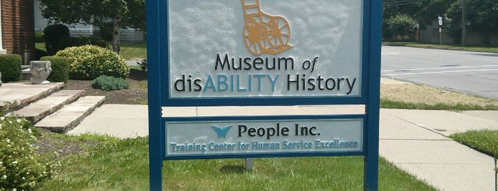 Museum of disABILITY History is one of สถานที่ที่บันทึกไว้ของ Lisa.