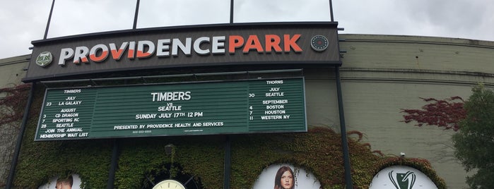 Providence Park is one of A.