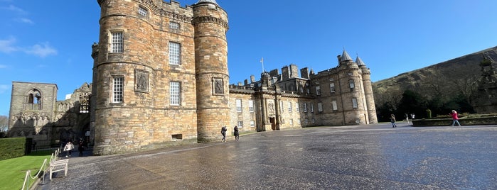 Palace of Holyroodhouse is one of Edinburgh.