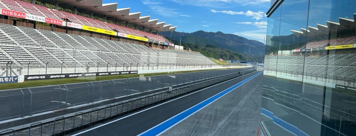 The Media Center of Fuji Speedway is one of Formula 1 tracks and places.