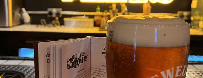 Pillars Brewery is one of London's Best for Beer.