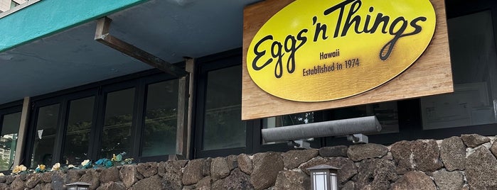 Eggs ‘n Things – Waikiki Beach “Eggspress” is one of Sometime before I leave Waikiki....