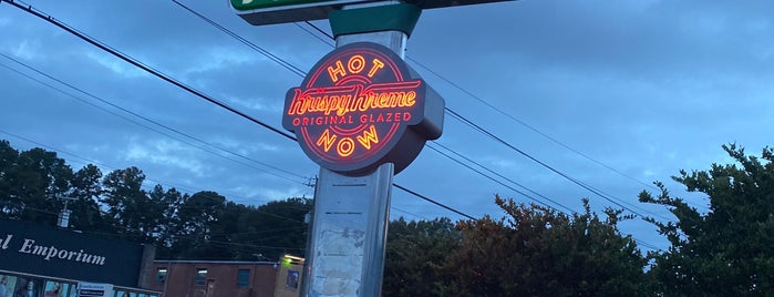 Krispy Kreme Doughnuts is one of Favorite restaurants.