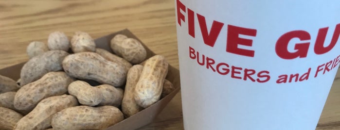 Five Guys is one of Our SC List!.