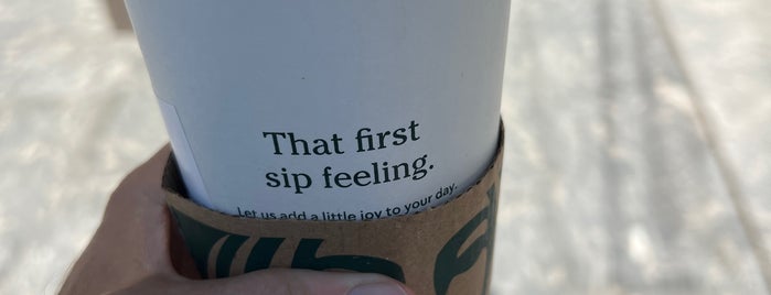 Starbucks is one of Coffe & Tea.